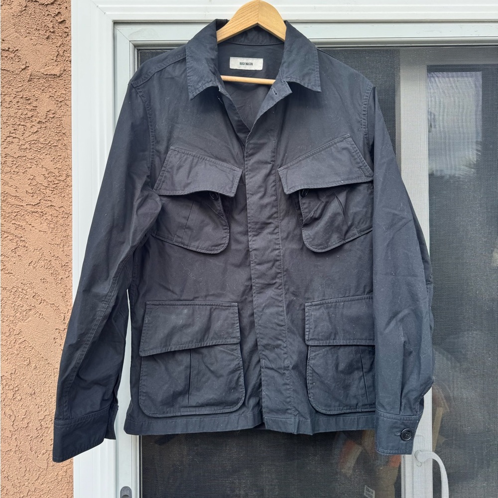 Buck Mason PARACHUTE POPLIN JUNGLE JACKET